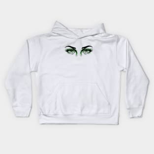 green eyes Kids Hoodie